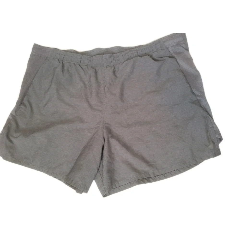 Women's Nike Tempo Shorts Size Large 8 Gray Dri‎ Fit
